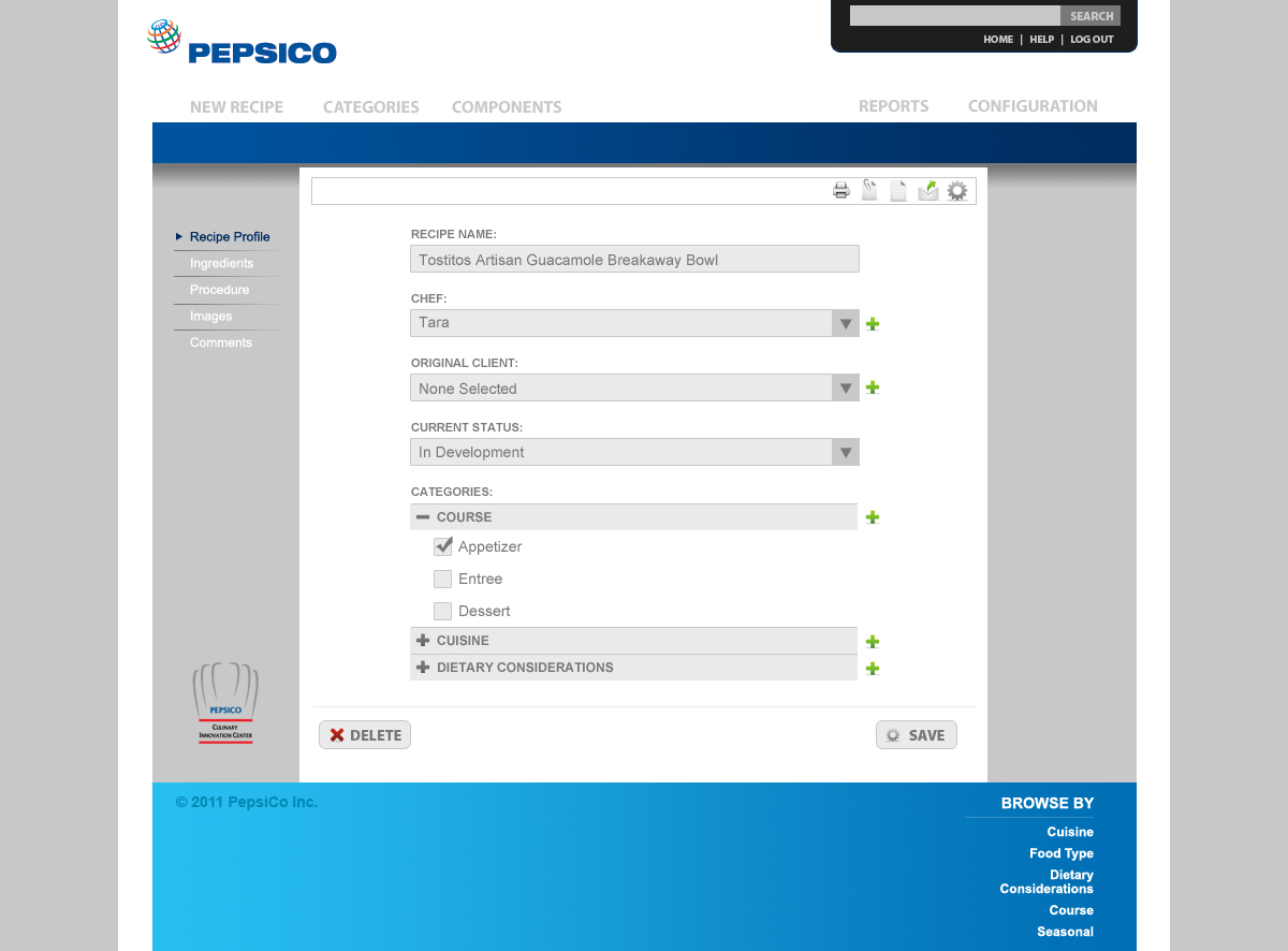 3 design admin profile