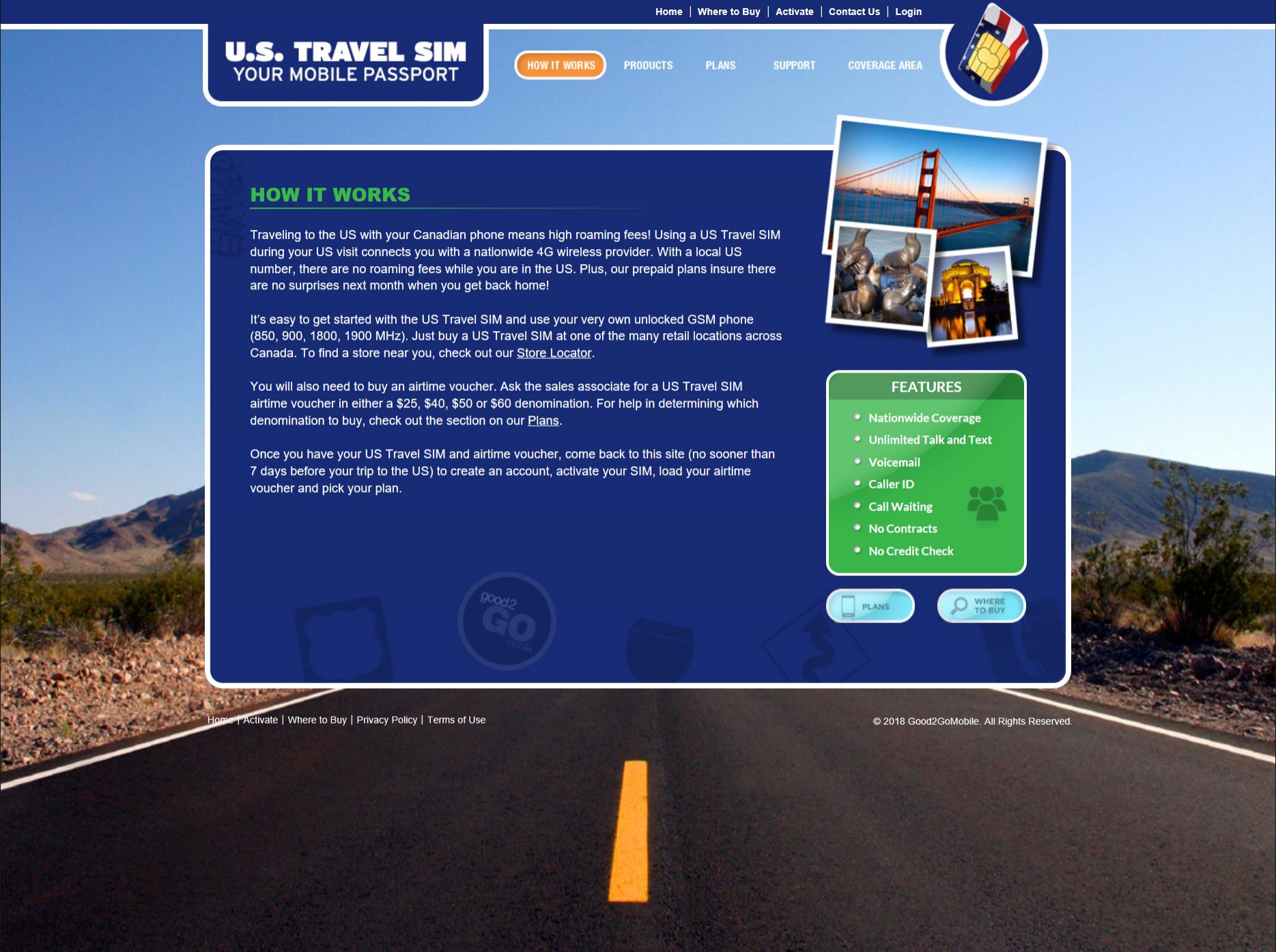 screen ustravelsim how it works