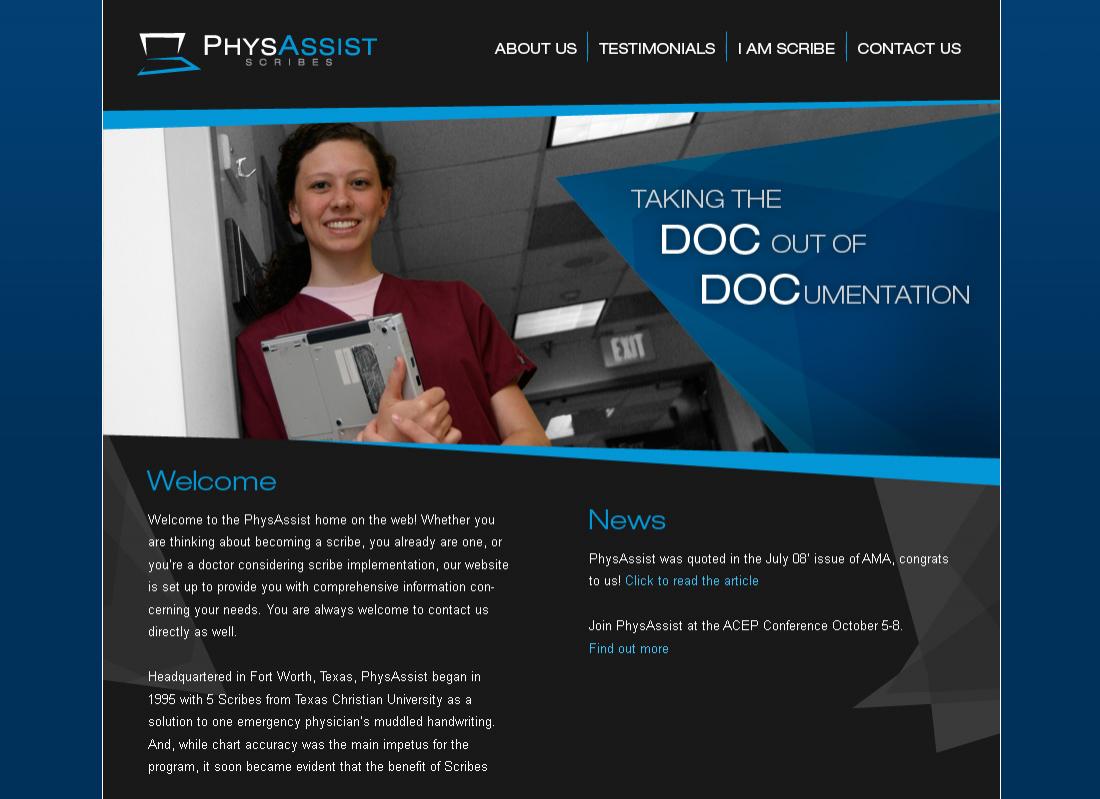 screen phys assist home