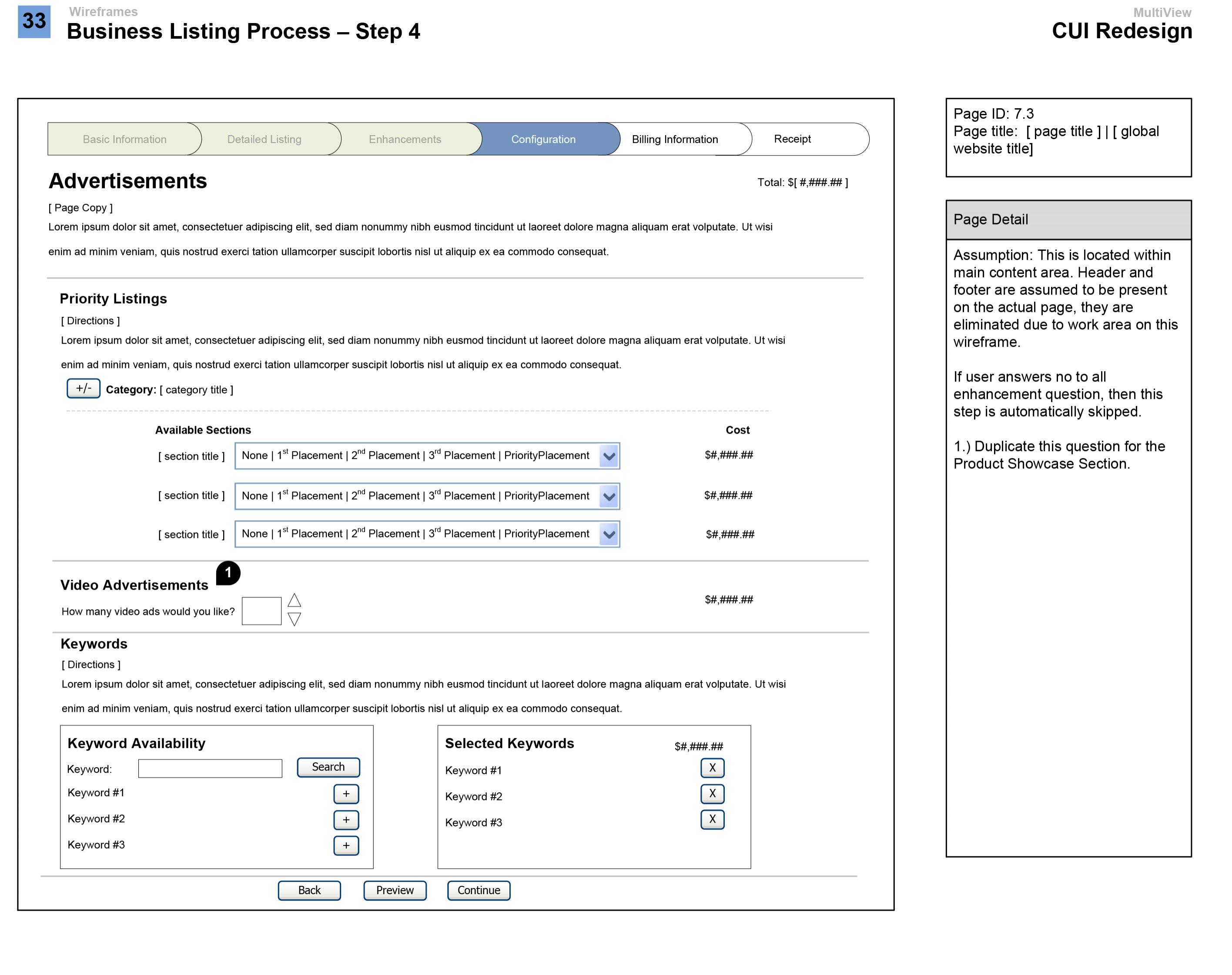 screen multiview business listing step 4