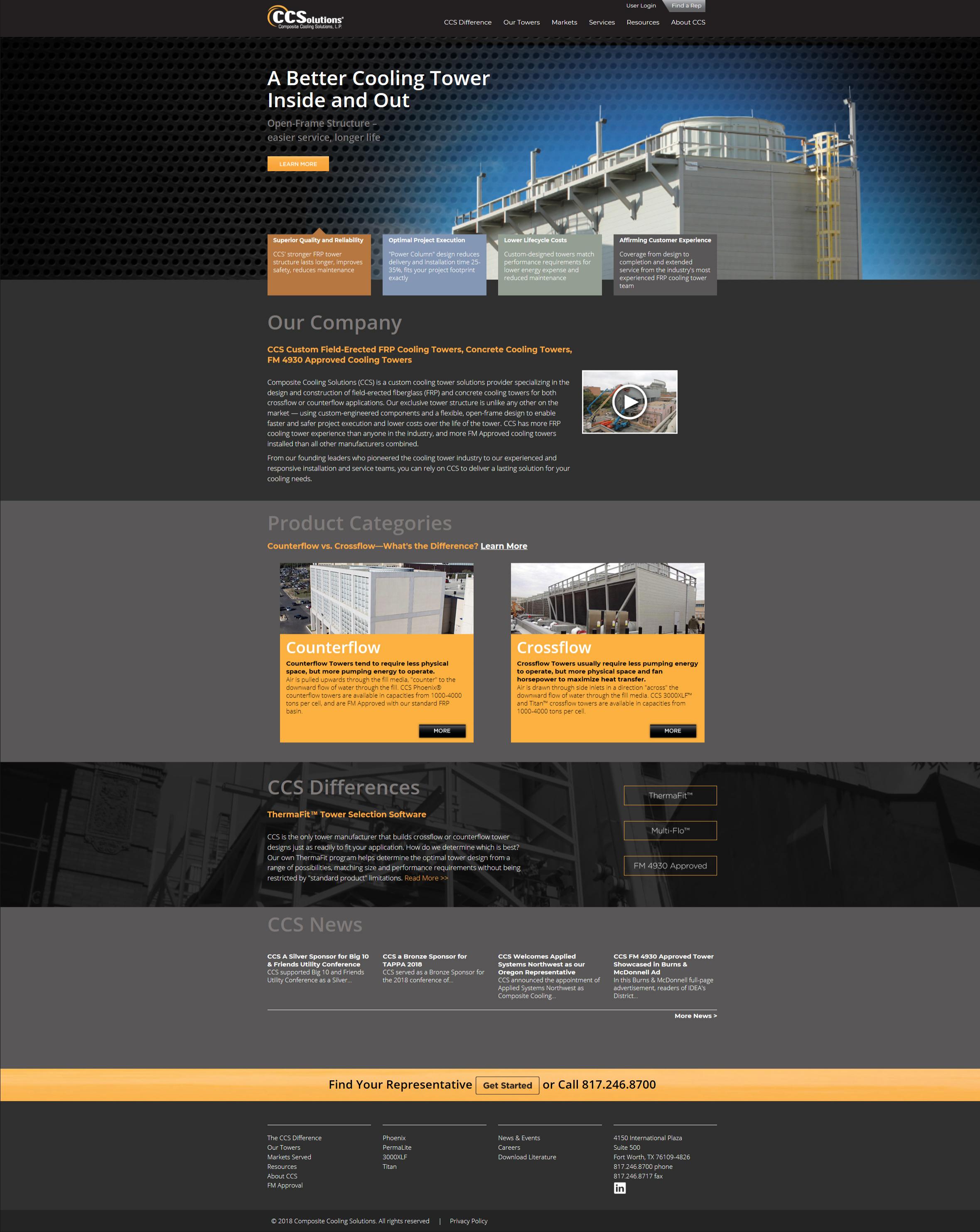 screen composite cooling